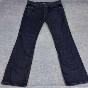 Fidelity Denim Jeans Men 40x34 Blue Dark Wash Boot 50-11 Bootcut Leg Revolution